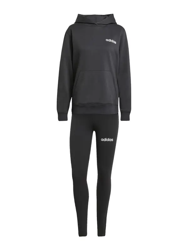 ADIDAS SPORTSWEAR ADIDAS SPORTSWEAR Sportski komplet 'Leisure'  crna / bijela