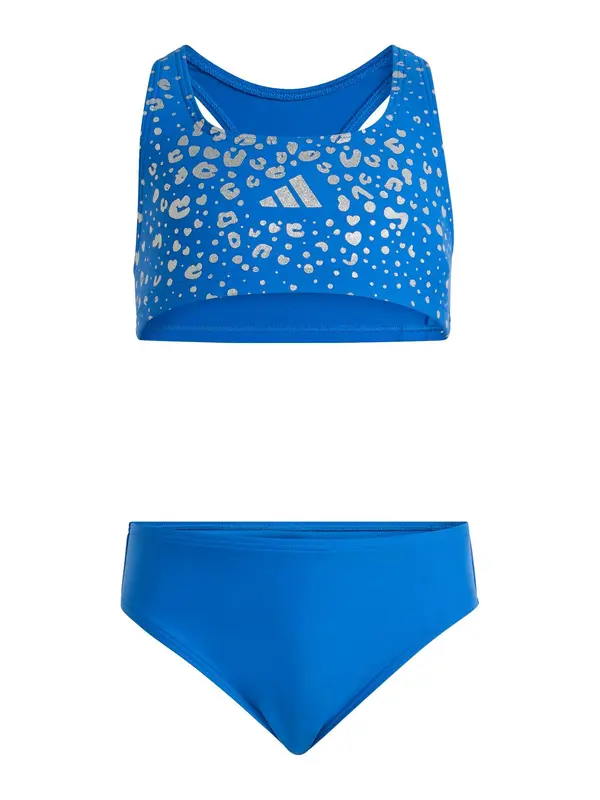 ADIDAS SPORTSWEAR ADIDAS SPORTSWEAR Sportski kupaći 'Glitter Bikini Set'  kraljevsko plava / srebro