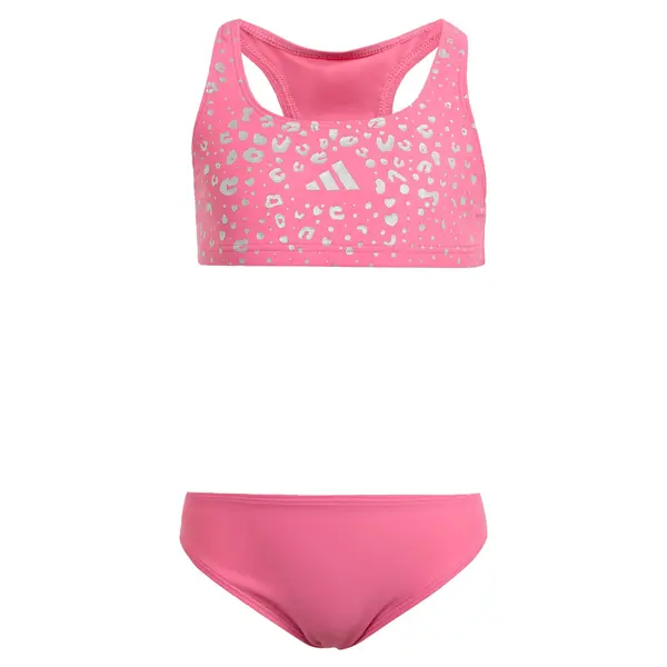 ADIDAS SPORTSWEAR ADIDAS SPORTSWEAR Sportski kupaći 'Glitter Bikini Set'  svijetloroza / srebro