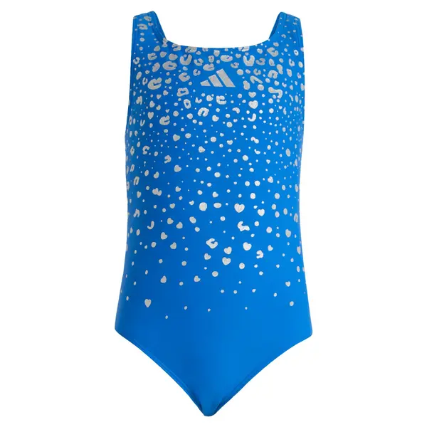 ADIDAS SPORTSWEAR ADIDAS SPORTSWEAR Sportski kupaći 'Glitter V-back Swimsuit'  plava / srebro
