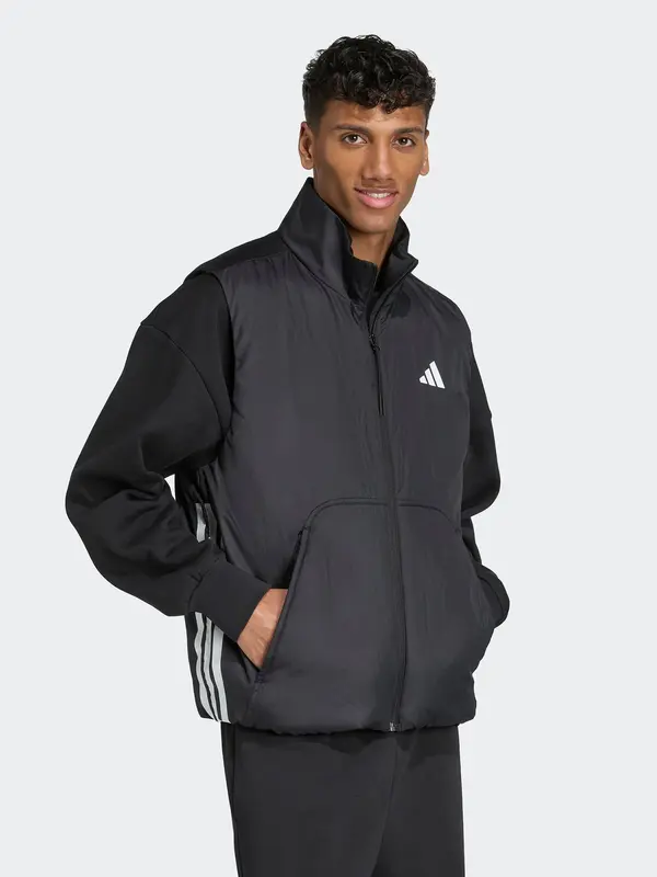 ADIDAS SPORTSWEAR ADIDAS SPORTSWEAR Sportski prsluk 'CITY TECH'  crna / bijela