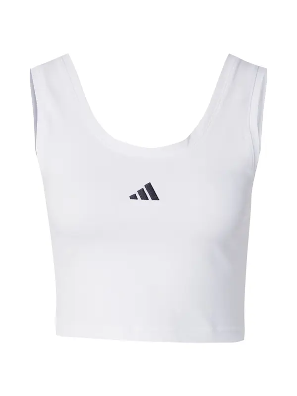 ADIDAS SPORTSWEAR ADIDAS SPORTSWEAR Sportski top 'Essentials'  crna / bijela