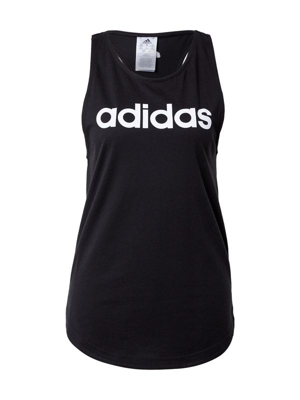 ADIDAS SPORTSWEAR ADIDAS SPORTSWEAR Sportski top 'Essentials'  crna / bijela