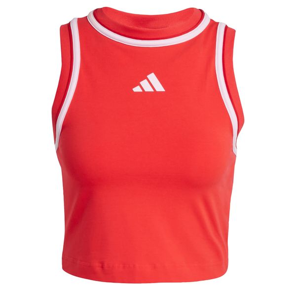 ADIDAS SPORTSWEAR ADIDAS SPORTSWEAR Sportski top 'Essentials'  crvena / bijela