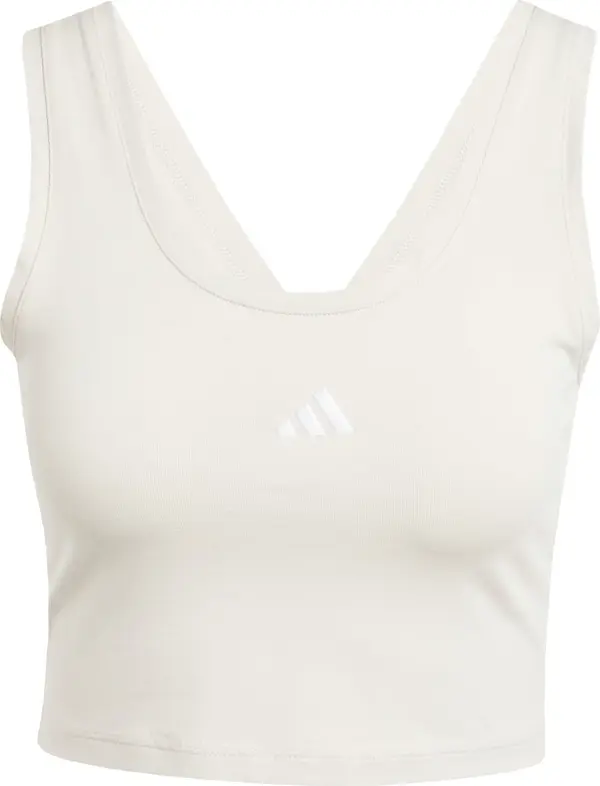 ADIDAS SPORTSWEAR ADIDAS SPORTSWEAR Sportski top 'Essentials'  svijetlosiva / bijela