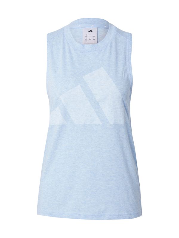 ADIDAS SPORTSWEAR ADIDAS SPORTSWEAR Sportski top 'WINNERS'  plava melange / bijela