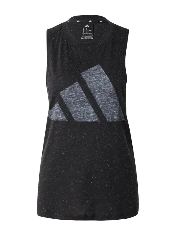 ADIDAS SPORTSWEAR ADIDAS SPORTSWEAR Sportski top 'Winners'  siva / crna