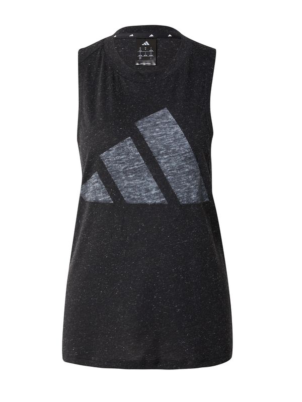 ADIDAS SPORTSWEAR ADIDAS SPORTSWEAR Sportski top 'WINNERS'  siva / crna