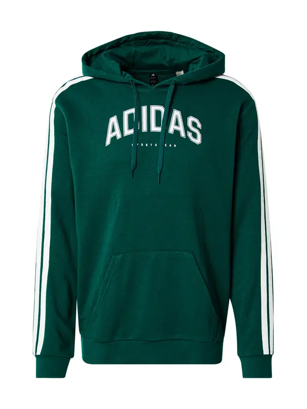 ADIDAS SPORTSWEAR ADIDAS SPORTSWEAR Sweater majica  tamno zelena / bijela