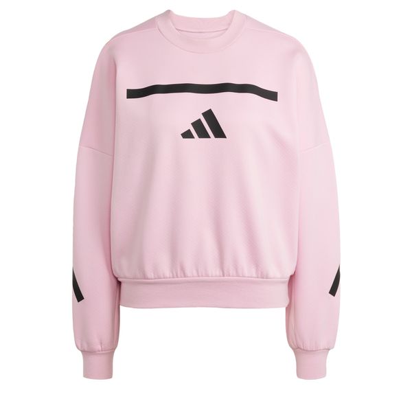 ADIDAS SPORTSWEAR ADIDAS SPORTSWEAR Sweater majica 'Z.N.E.'  roza / crna