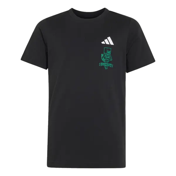 ADIDAS SPORTSWEAR ADIDAS SPORTSWEAR Tehnička sportska majica 'Adidas x Minecraft'  kraljevski zelena / crna