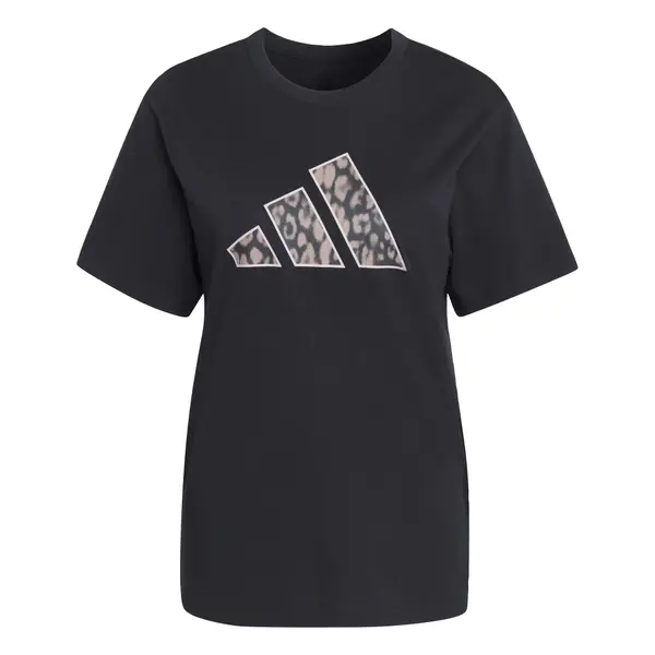 ADIDAS SPORTSWEAR ADIDAS SPORTSWEAR Tehnička sportska majica 'Animal Graphic'  taupe siva / antracit siva / crna / bijela