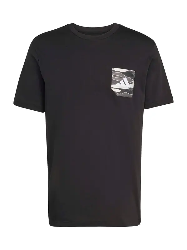 ADIDAS SPORTSWEAR ADIDAS SPORTSWEAR Tehnička sportska majica  antracit siva / crna / bijela / prljavo bijela