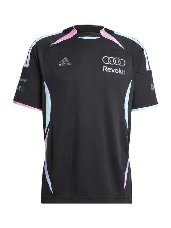 ADIDAS SPORTSWEAR ADIDAS SPORTSWEAR Tehnička sportska majica 'Audi Revolut'  svijetloplava / svijetloljubičasta / crna