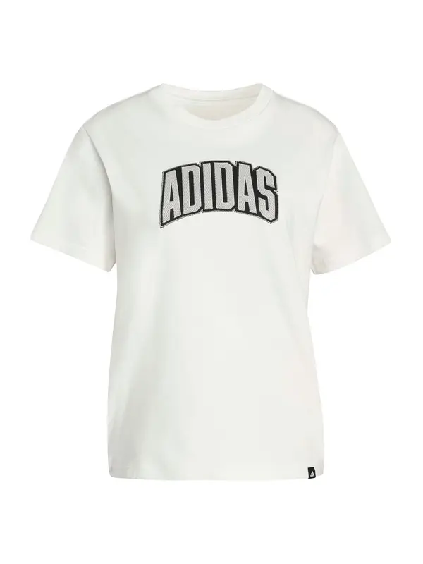 ADIDAS SPORTSWEAR ADIDAS SPORTSWEAR Tehnička sportska majica 'COLLEG'  siva / crna / bijela