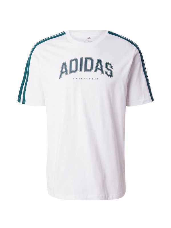 ADIDAS SPORTSWEAR ADIDAS SPORTSWEAR Tehnička sportska majica 'COLLEG'  smaragdno zelena / bijela