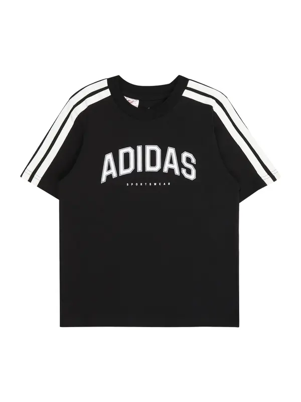 ADIDAS SPORTSWEAR ADIDAS SPORTSWEAR Tehnička sportska majica 'Collegiate'  crna / bijela