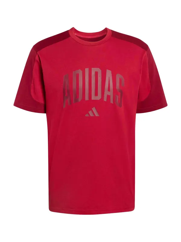 ADIDAS SPORTSWEAR ADIDAS SPORTSWEAR Tehnička sportska majica 'COLLEGIATE'  crvena / krvavo crvena