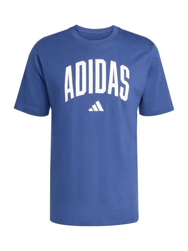 ADIDAS SPORTSWEAR ADIDAS SPORTSWEAR Tehnička sportska majica 'Collegiate Lineage'  tamno plava / bijela