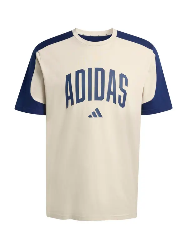 ADIDAS SPORTSWEAR ADIDAS SPORTSWEAR Tehnička sportska majica 'Collegiate'  morsko plava / taupe siva