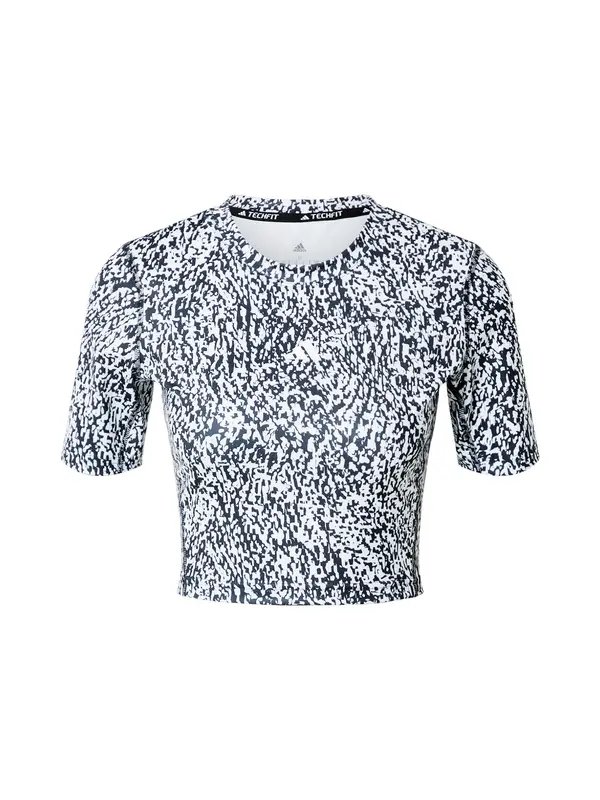 ADIDAS SPORTSWEAR ADIDAS SPORTSWEAR Tehnička sportska majica  crna / bijela