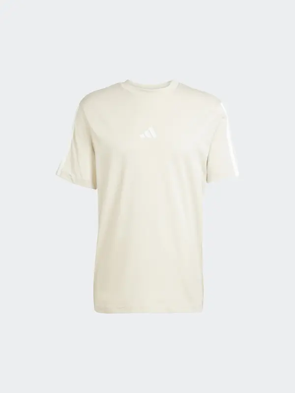 ADIDAS SPORTSWEAR ADIDAS SPORTSWEAR Tehnička sportska majica 'Essentials 3'  bež / bijela