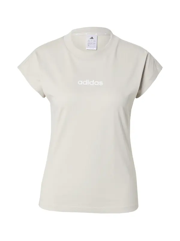 ADIDAS SPORTSWEAR ADIDAS SPORTSWEAR Tehnička sportska majica 'Essentials Linear'  pastelno zelena / prljavo bijela