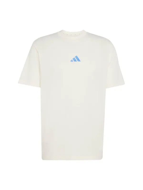 ADIDAS SPORTSWEAR ADIDAS SPORTSWEAR Tehnička sportska majica 'Essentials'  plava / bijela