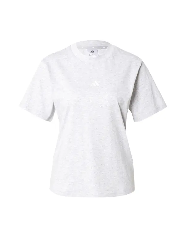 ADIDAS SPORTSWEAR ADIDAS SPORTSWEAR Tehnička sportska majica 'Essentials Small Logo Cotton'  svijetlosiva