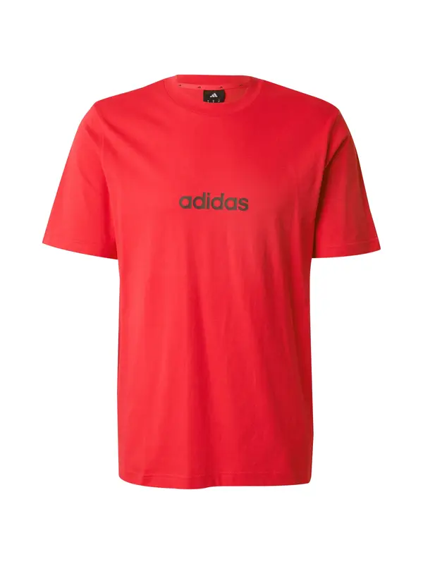 ADIDAS SPORTSWEAR ADIDAS SPORTSWEAR Tehnička sportska majica 'Essentials'  svijetlo crvena / crna