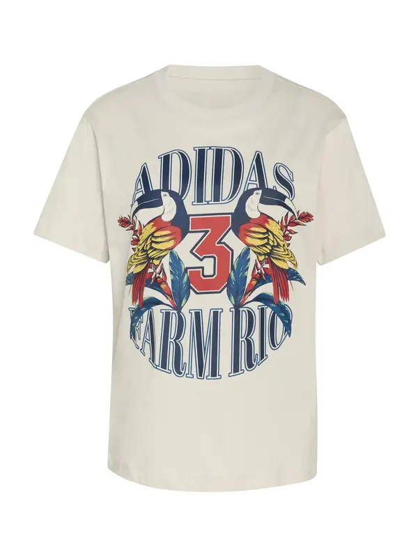 ADIDAS SPORTSWEAR ADIDAS SPORTSWEAR Tehnička sportska majica 'FARM'  safirno plava / taupe siva / svijetlo crvena