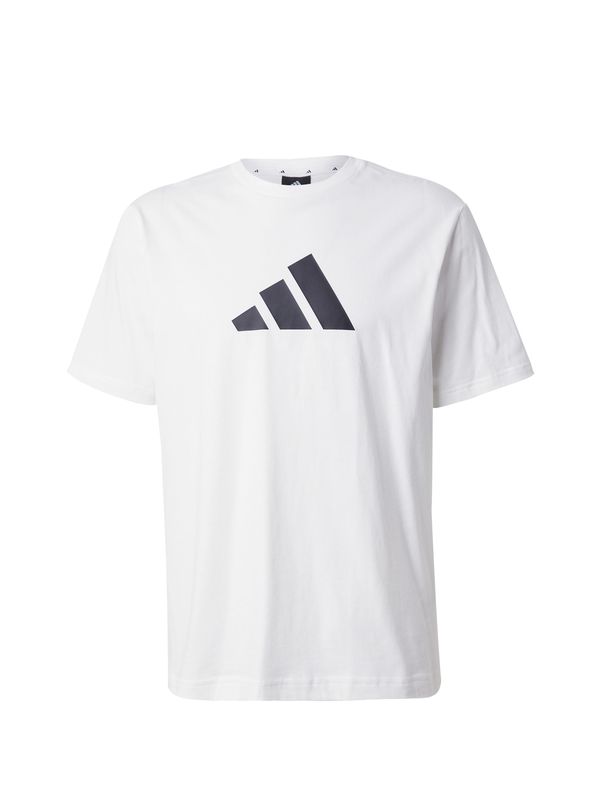 Adidas ADIDAS SPORTSWEAR Tehnička sportska majica 'FI 3BAR'  crna / bijela