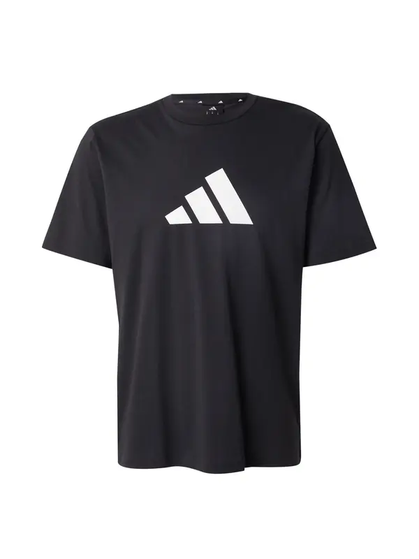 ADIDAS SPORTSWEAR ADIDAS SPORTSWEAR Tehnička sportska majica 'FI 3BAR'  crna / bijela