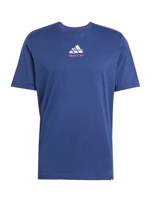 ADIDAS SPORTSWEAR ADIDAS SPORTSWEAR Tehnička sportska majica 'GALLERY'  tamno plava / tamo siva / svijetlocrvena / bijela