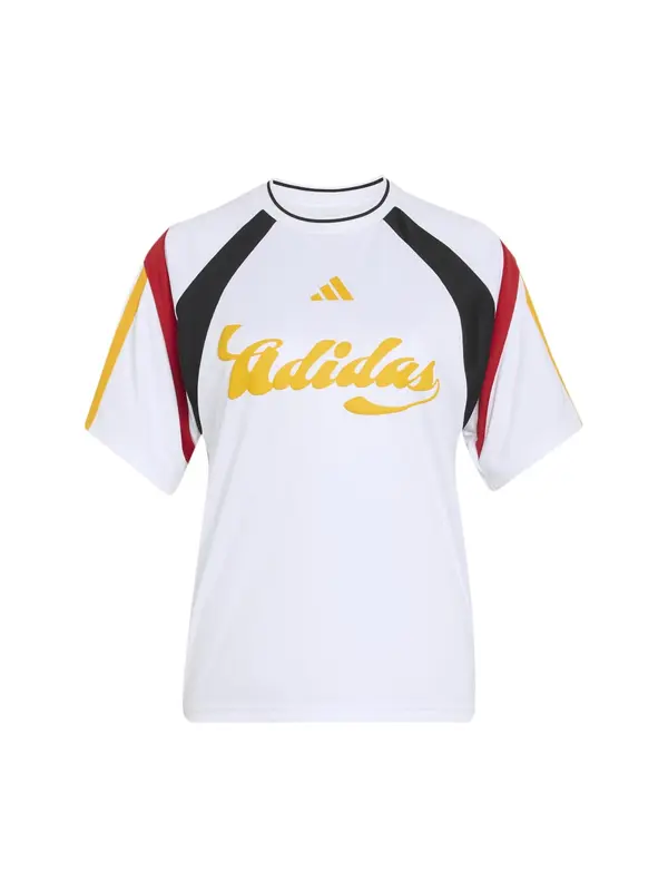 ADIDAS SPORTSWEAR ADIDAS SPORTSWEAR Tehnička sportska majica 'HER'  narančasto žuta / crna / bijela
