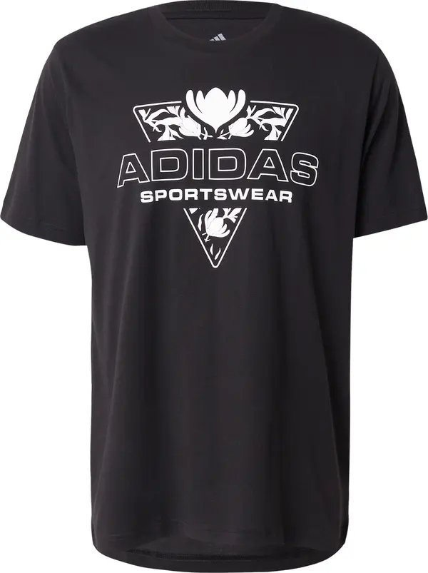 ADIDAS SPORTSWEAR ADIDAS SPORTSWEAR Tehnička sportska majica 'HOT'  crna / bijela