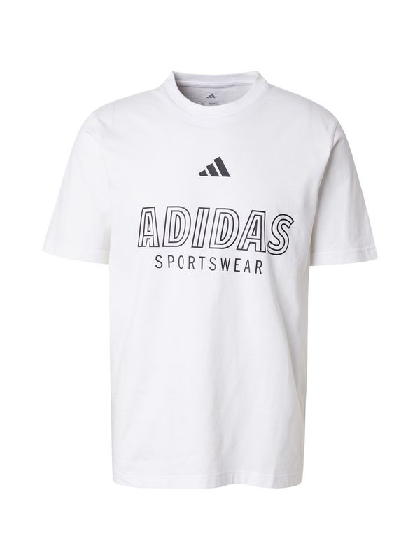 ADIDAS SPORTSWEAR ADIDAS SPORTSWEAR Tehnička sportska majica 'HOT'  crna / bijela