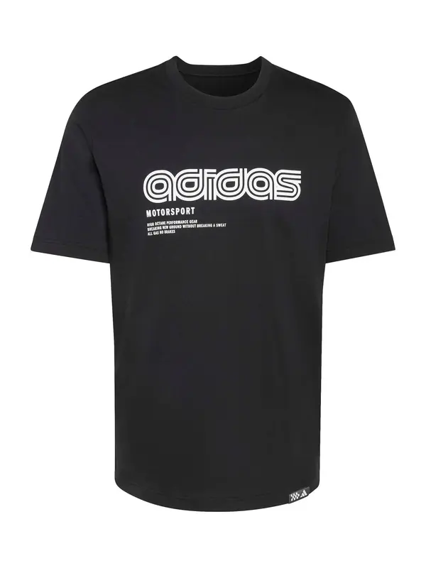ADIDAS SPORTSWEAR ADIDAS SPORTSWEAR Tehnička sportska majica 'LINEAR'  crna / bijela