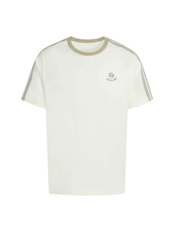 ADIDAS SPORTSWEAR ADIDAS SPORTSWEAR Tehnička sportska majica 'LUX COFFEE CAFE CUP'  taupe siva / bijela