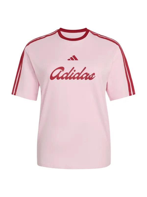 ADIDAS SPORTSWEAR ADIDAS SPORTSWEAR Tehnička sportska majica 'Lux Tiro'  roza / crvena