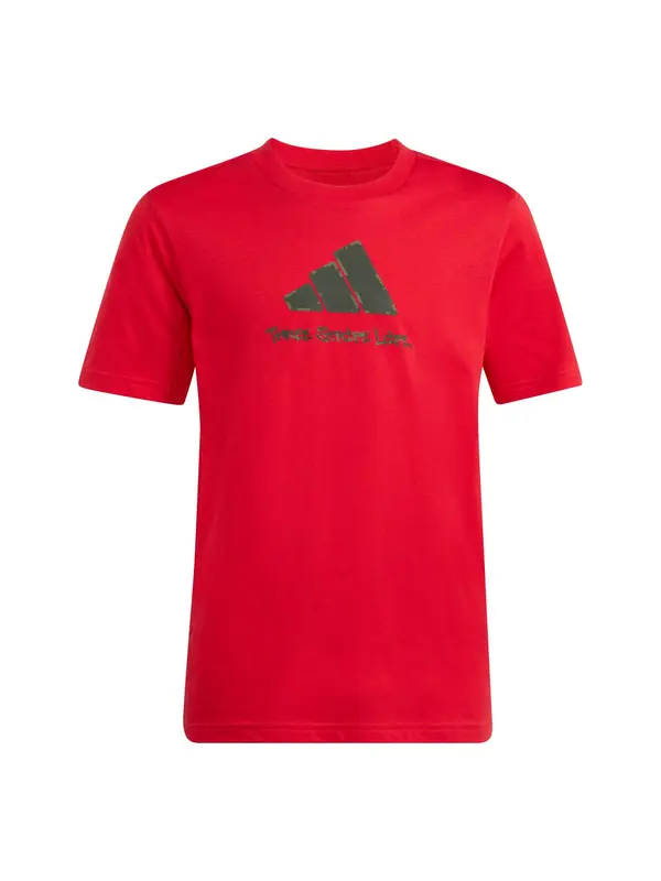 ADIDAS SPORTSWEAR ADIDAS SPORTSWEAR Tehnička sportska majica  maslinasta / tamno zelena / crvena