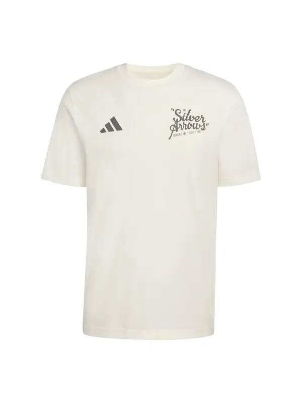 ADIDAS SPORTSWEAR ADIDAS SPORTSWEAR Tehnička sportska majica 'MER SA 02'  tamo siva / vuneno bijela