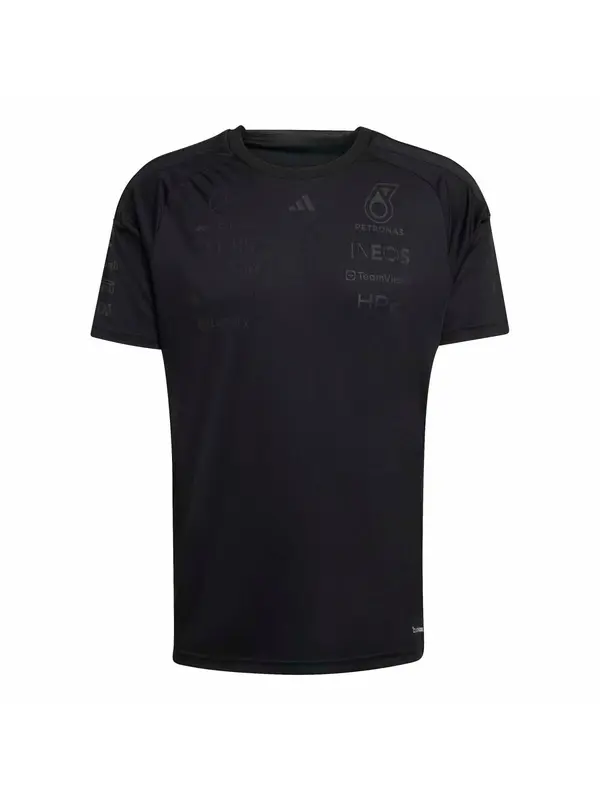 ADIDAS SPORTSWEAR ADIDAS SPORTSWEAR Tehnička sportska majica 'Mercedes - AMG Petronas Formula 1 Team Night Driver'  crna