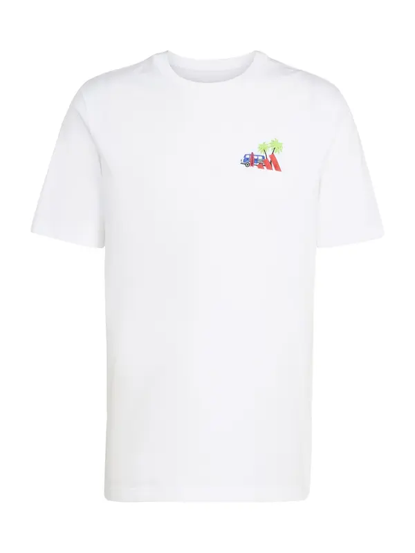 ADIDAS SPORTSWEAR ADIDAS SPORTSWEAR Tehnička sportska majica 'MINI SURF'  plava / svijetlozelena / crvena / bijela