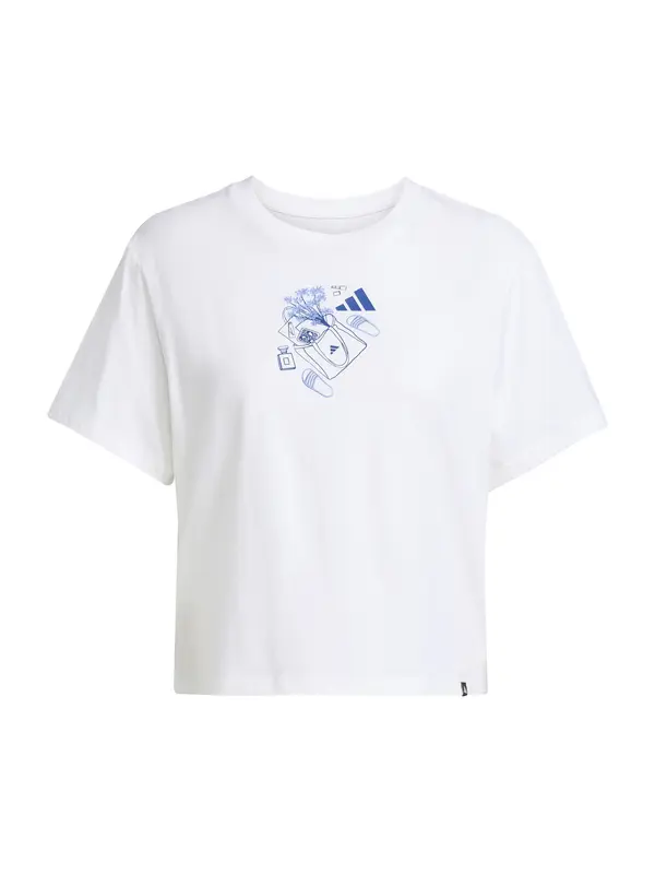 ADIDAS SPORTSWEAR ADIDAS SPORTSWEAR Tehnička sportska majica  morsko plava / svijetloplava / bijela