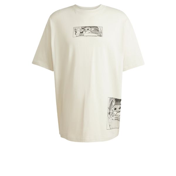 ADIDAS SPORTSWEAR ADIDAS SPORTSWEAR Tehnička sportska majica 'Star Wars The Mandalorian'  boja pijeska / crna