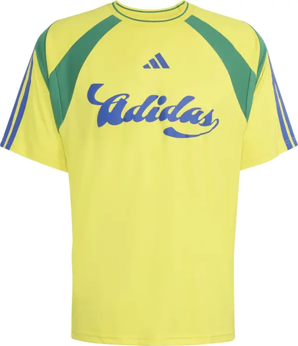ADIDAS SPORTSWEAR ADIDAS SPORTSWEAR Tehnička sportska majica 'TIRO'  kraljevsko plava / žuta / zelena