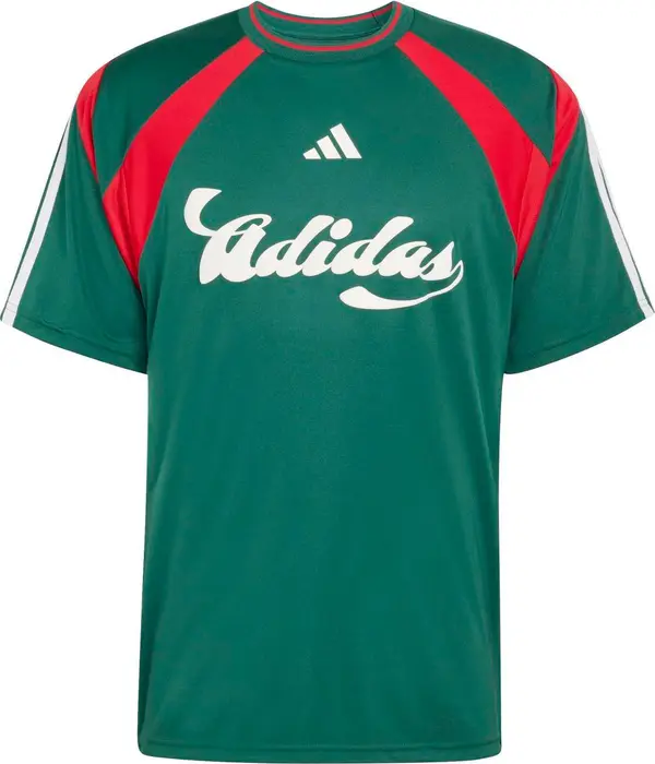 ADIDAS SPORTSWEAR ADIDAS SPORTSWEAR Tehnička sportska majica 'TIRO'  tamno zelena / crvena / bijela