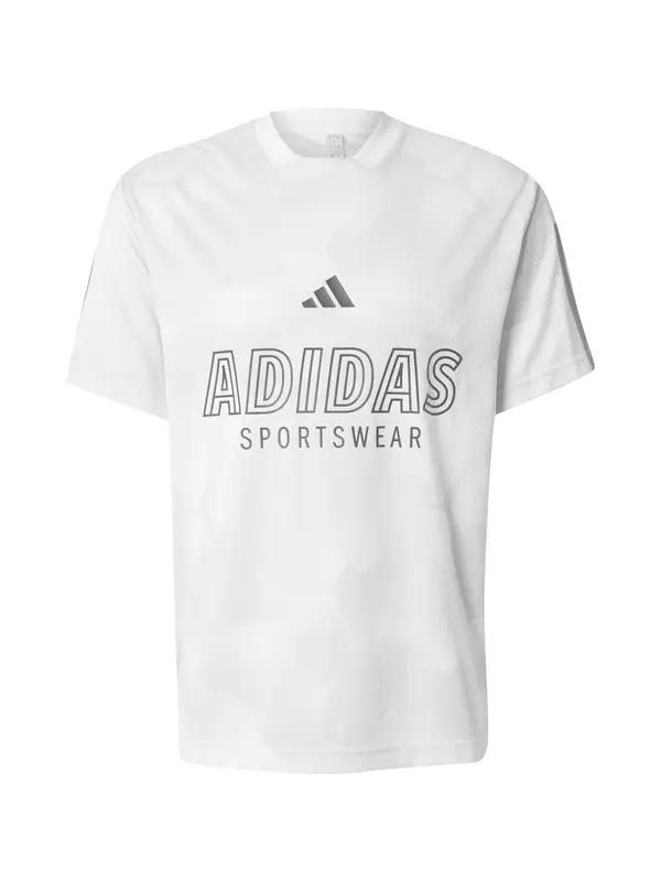 ADIDAS SPORTSWEAR ADIDAS SPORTSWEAR Tehnička sportska majica 'Tiro'  žuta / tamo siva / mandarina / bijela