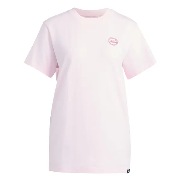 ADIDAS SPORTSWEAR ADIDAS SPORTSWEAR Tehnička sportska majica 'Travel'  svijetlosiva / pastelno roza / crvena / crna